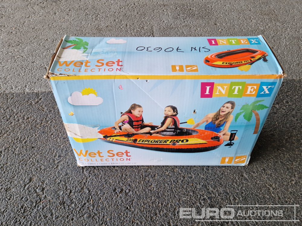 INTEX Explorer Pro Inflatable Raft (196 x 102 x 33 cm) - Construction equipment: picture 2 INTEX Explorer Pro Inflatable Raft (196 x 102 x 33 cm) - Construction equipment: picture 2