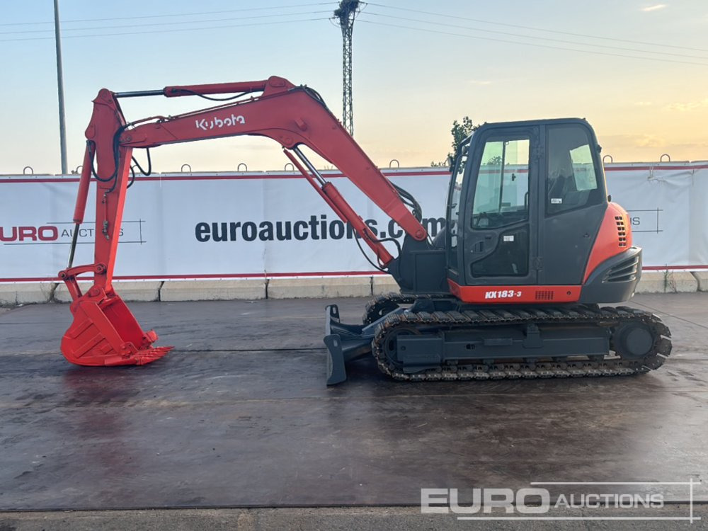 Kubota KX183-3 - Mini excavator: picture 2 Kubota KX183-3 - Mini excavator: picture 2