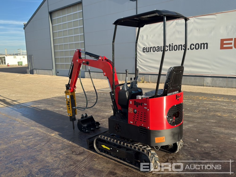 Unused 2024 JPC HT 12 - Mini excavator: picture 3 Unused 2024 JPC HT 12 - Mini excavator: picture 3