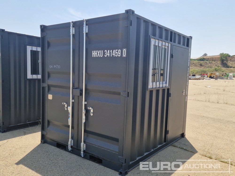 Unused 2025 10' Container, One Side Multi-Door, Side Door, Window - Shipping container: picture 1 Unused 2025 10' Container, One Side Multi-Door, Side Door, Window - Shipping container: picture 1