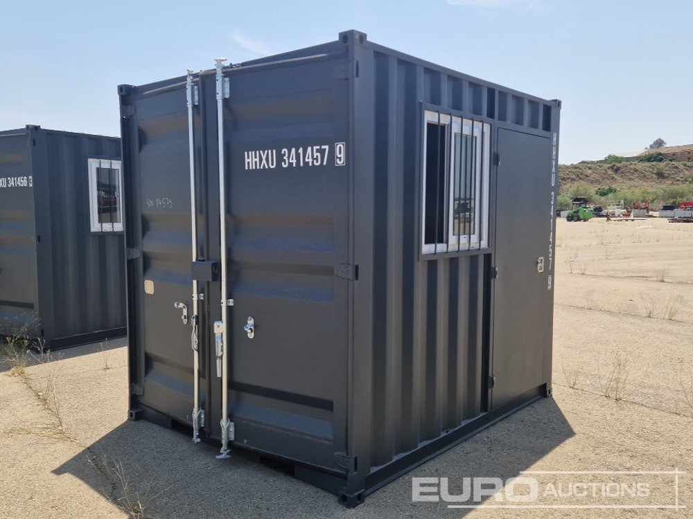 Unused 2025 10' Container, One Side Multi-Door, Side Door, Window - Shipping container: picture 1 Unused 2025 10' Container, One Side Multi-Door, Side Door, Window - Shipping container: picture 1