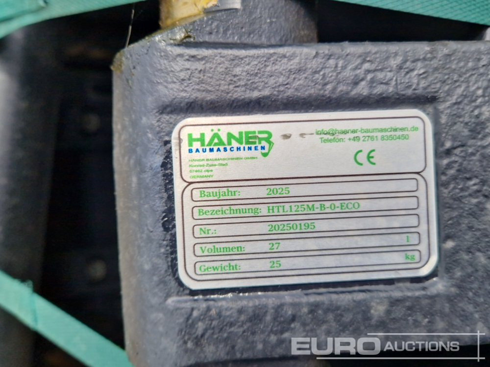 New Bucket Unused 2025 Häner 42" Ditching, 24", 12" Digging Buckets to suit Mini Excavator / Cazo: picture 10