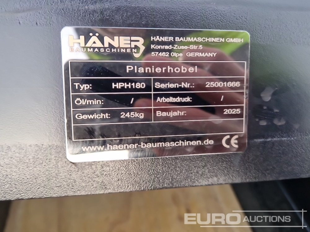 Unused 2025 Haner HPH180 - Bucket: picture 5 Unused 2025 Haner HPH180 - Bucket: picture 5