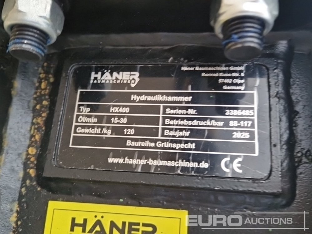 Unused 2025 Haner HX400 - Hydraulic hammer: picture 5 Unused 2025 Haner HX400 - Hydraulic hammer: picture 5