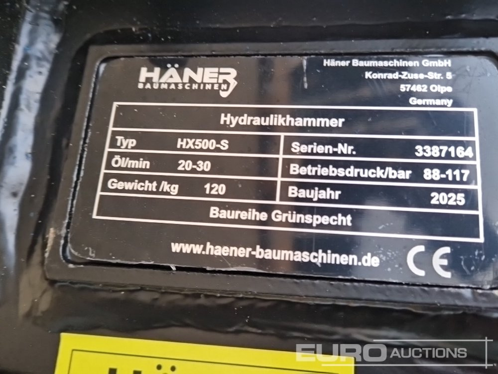 Unused 2025 Haner HX500S - Hydraulic hammer: picture 5 Unused 2025 Haner HX500S - Hydraulic hammer: picture 5