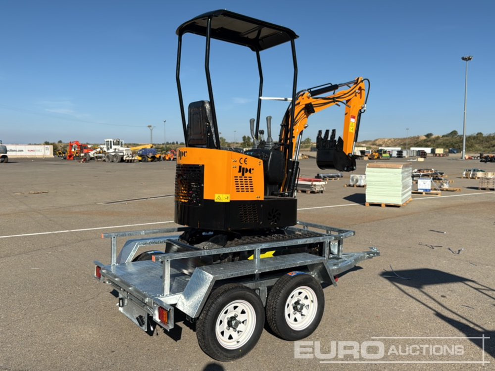Unused 2025 JPC HT12 - Mini excavator: picture 1 Unused 2025 JPC HT12 - Mini excavator: picture 1