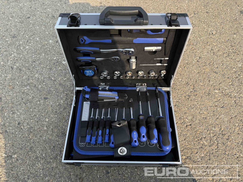Unused Günter Wagen 110 Pcs Aluminium Tools Box - Construction equipment: picture 4 Unused Günter Wagen 110 Pcs Aluminium Tools Box - Construction equipment: picture 4