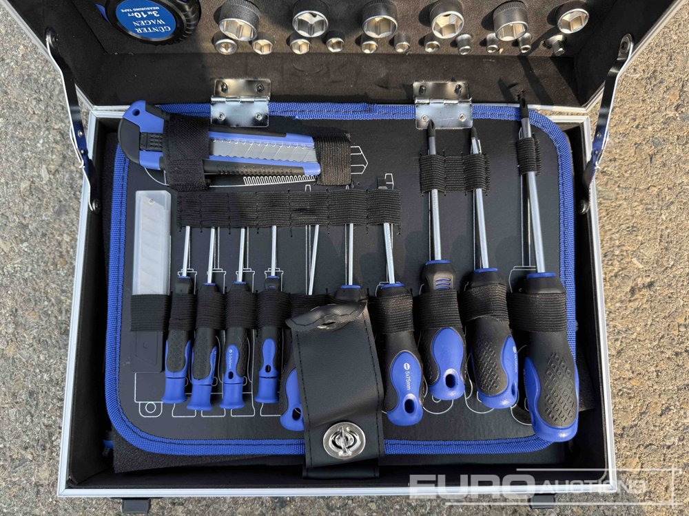 Unused Günter Wagen 110 Pcs Aluminium Tools Box - Construction equipment: picture 5 Unused Günter Wagen 110 Pcs Aluminium Tools Box - Construction equipment: picture 5