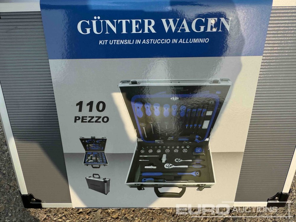 Unused Günter Wagen 110 Pcs Aluminium Tools Box - Construction equipment: picture 1 Unused Günter Wagen 110 Pcs Aluminium Tools Box - Construction equipment: picture 1
