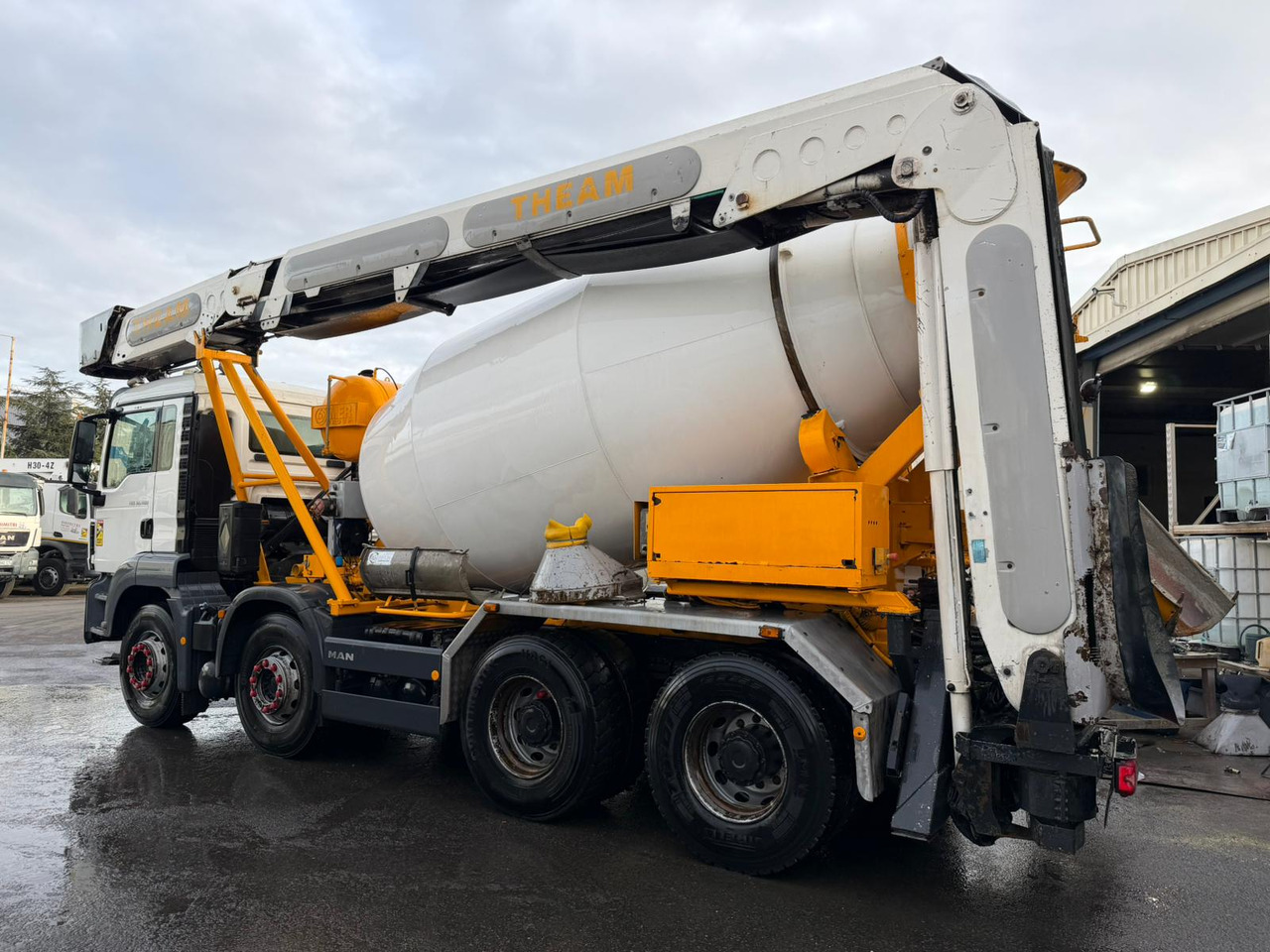 Camion béton MAN TGS 32.400 CV-108-GN - Concrete mixer truck: picture 4 Camion béton MAN TGS 32.400 CV-108-GN - Concrete mixer truck: picture 4