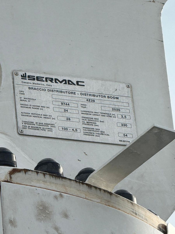 Concrete mixer truck Mercedes-Benz Arocs 3243: picture 14