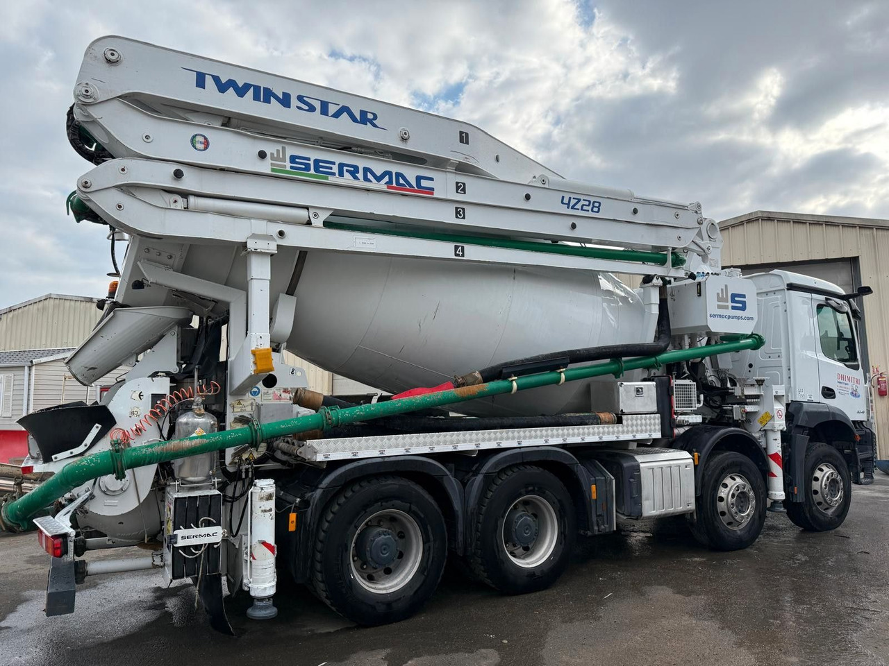 Mercedes-Benz Arocs 3243 - Concrete mixer truck: picture 4 Mercedes-Benz Arocs 3243 - Concrete mixer truck: picture 4