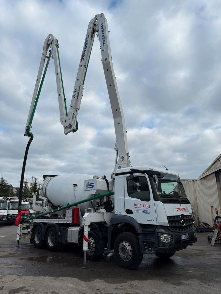 Concrete mixer truck Mercedes-Benz Arocs 3243: picture 11