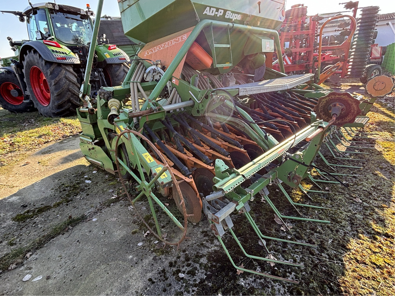 Amazone AD-P Super 4m auf KG 405 - Seed drill: picture 5 Amazone AD-P Super 4m auf KG 405 - Seed drill: picture 5