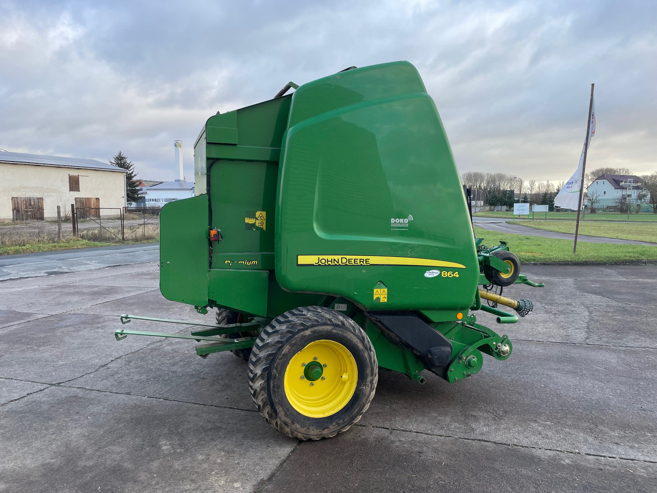 John Deere 864 Rundballenpresse - Tedding equipment: picture 5 John Deere 864 Rundballenpresse - Tedding equipment: picture 5