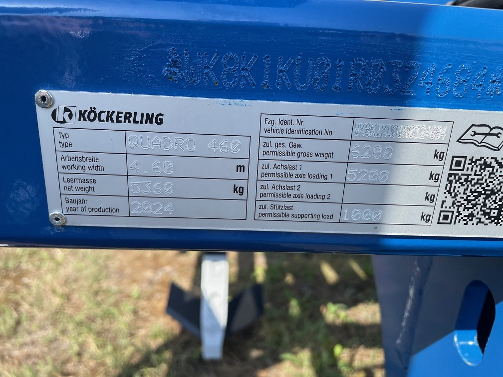 Köckerling Quadro 460 - Cultivator: picture 2 Köckerling Quadro 460 - Cultivator: picture 2