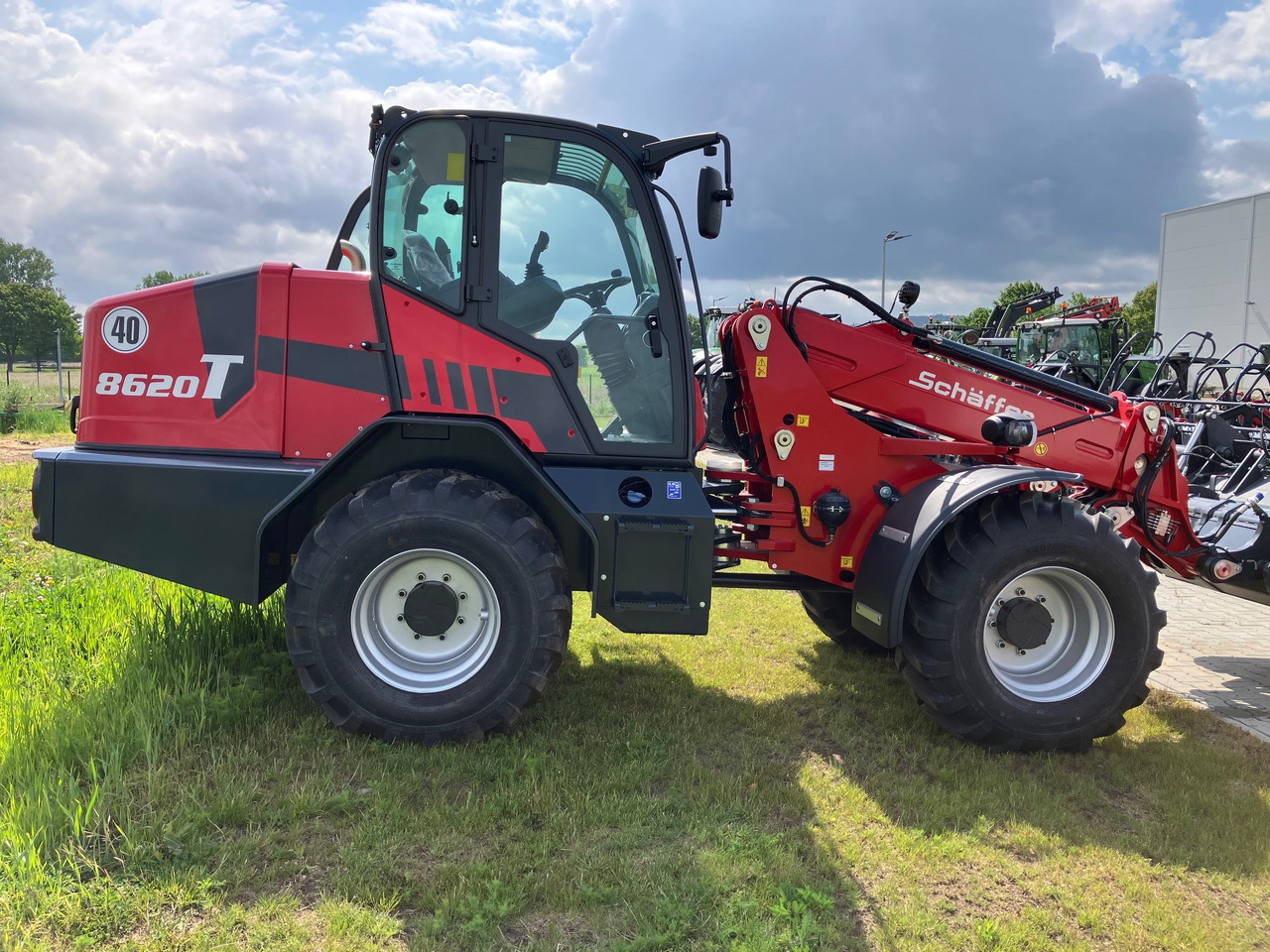 Schäffer Teleradlader Typ 8620 T-2 - Loader: picture 4 Schäffer Teleradlader Typ 8620 T-2 - Loader: picture 4