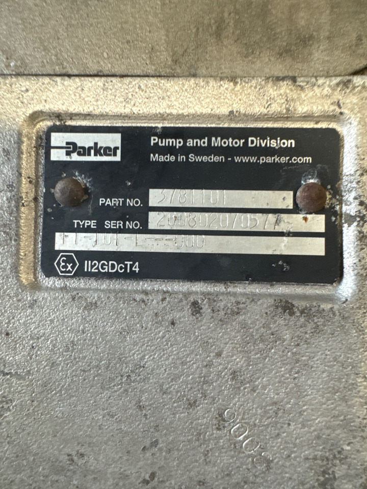PARKER HYDRALIC PUMP 101 L 3781101 - Hydraulics for Truck: picture 2 PARKER HYDRALIC PUMP 101 L 3781101 - Hydraulics for Truck: picture 2