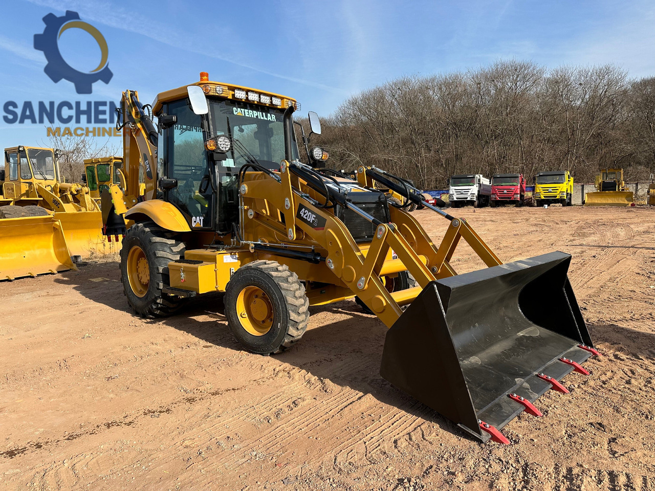 CATERPILLAR 420F2 - Backhoe loader: picture 3 CATERPILLAR 420F2 - Backhoe loader: picture 3