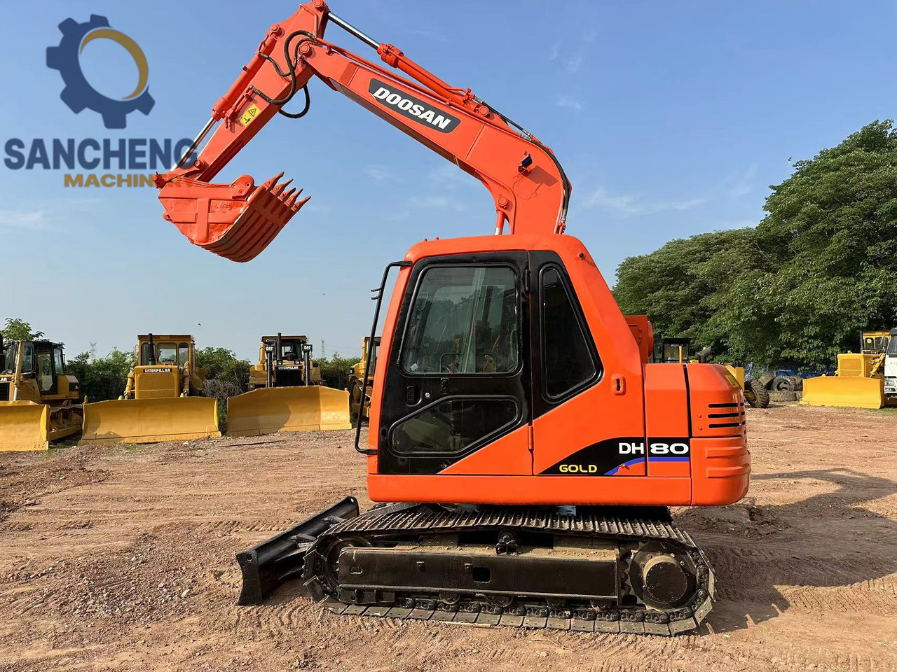 DOOSAN DH80 - Crawler excavator: picture 3 DOOSAN DH80 - Crawler excavator: picture 3