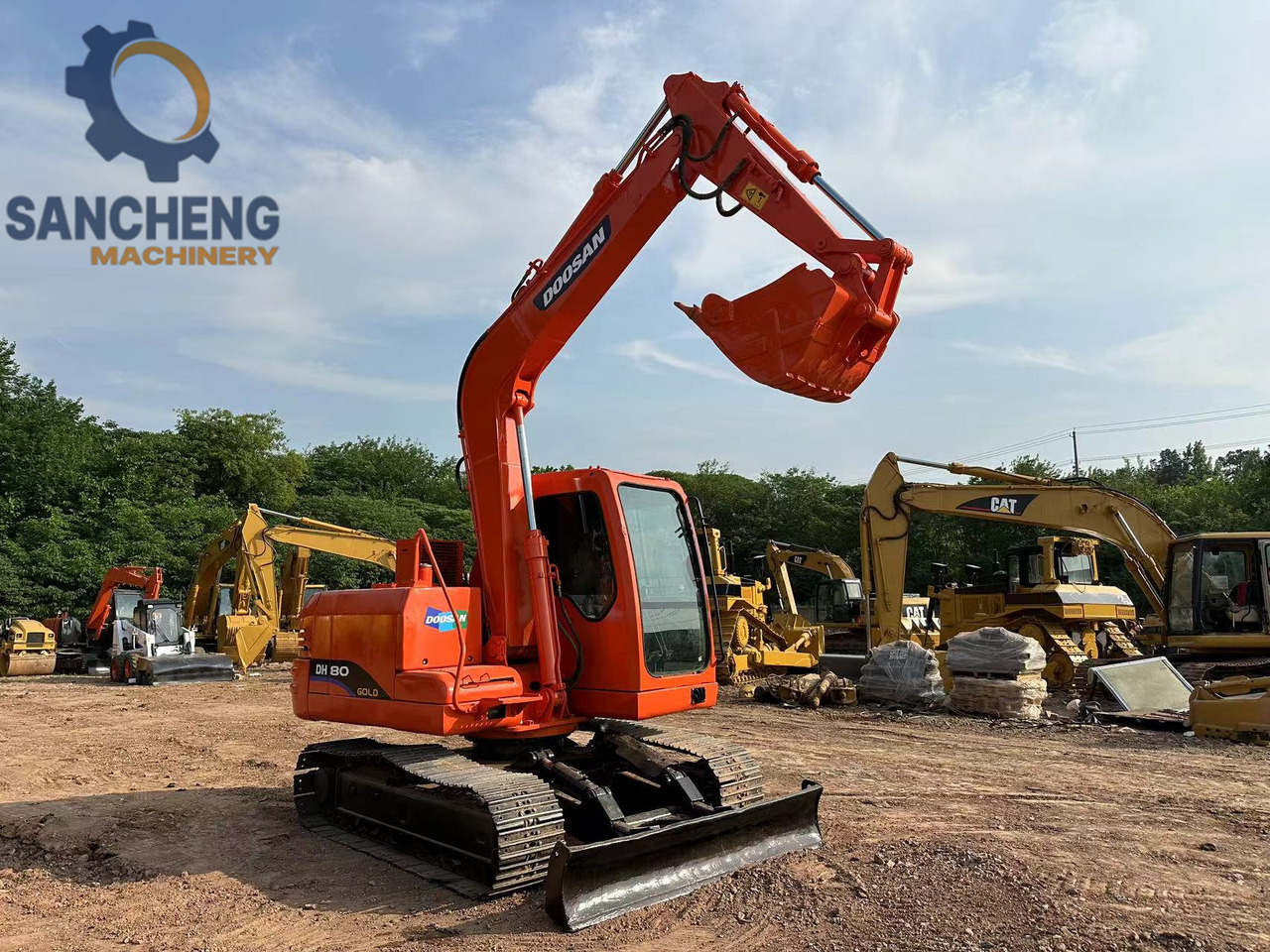 DOOSAN DH80 - Crawler excavator: picture 1 DOOSAN DH80 - Crawler excavator: picture 1