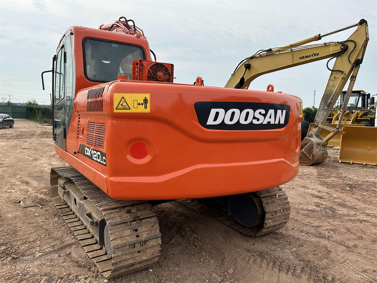 DOOSAN DX120 - Crawler excavator: picture 4 DOOSAN DX120 - Crawler excavator: picture 4