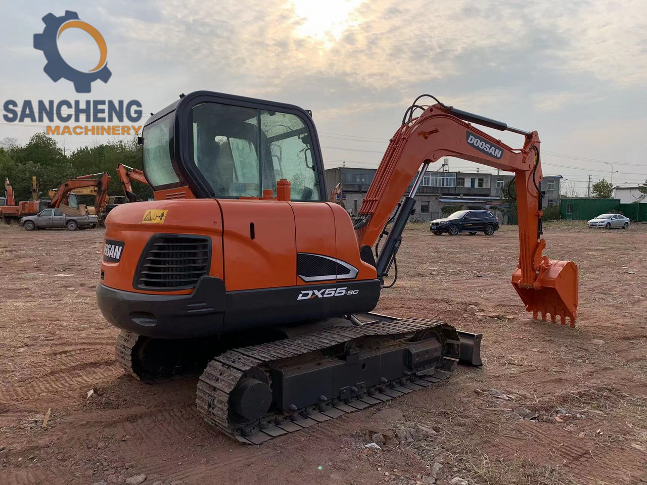 DOOSAN DX55 - Excavator: picture 5 DOOSAN DX55 - Excavator: picture 5
