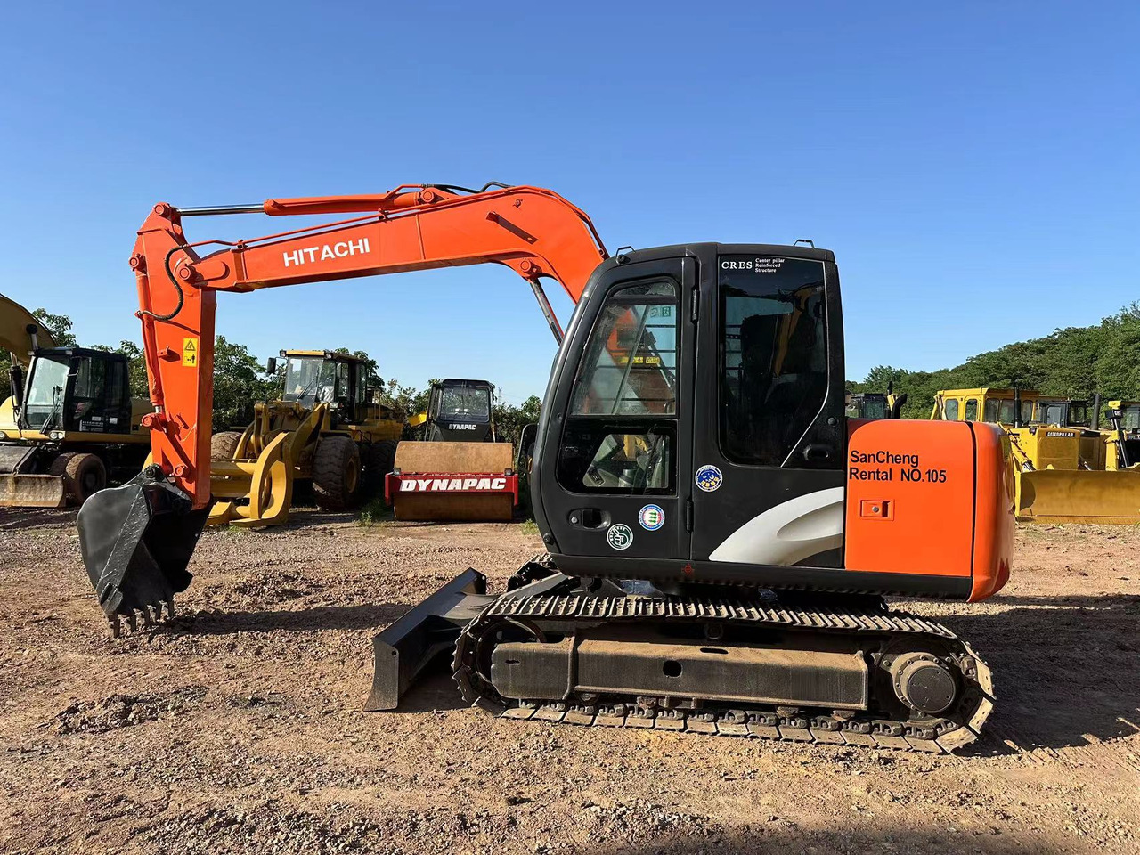 Hitachi ZX70 mini excavator - Mini excavator: picture 5 Hitachi ZX70 mini excavator - Mini excavator: picture 5