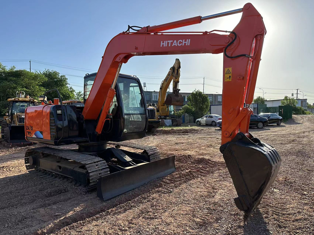 Hitachi ZX70 mini excavator - Mini excavator: picture 3 Hitachi ZX70 mini excavator - Mini excavator: picture 3