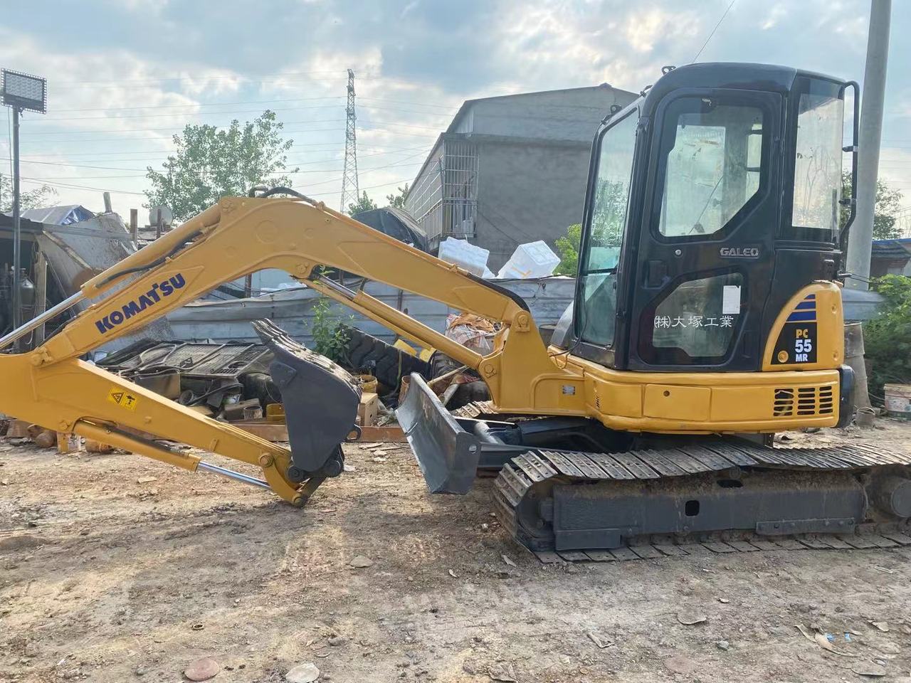 KOMATSU PC55MR - Mini excavator: picture 1 KOMATSU PC55MR - Mini excavator: picture 1