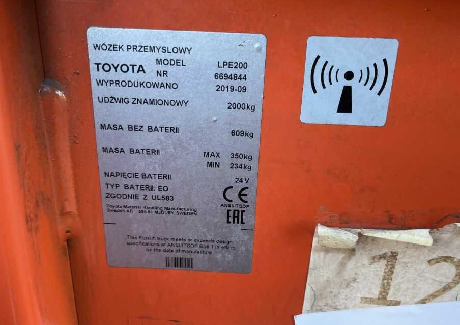 BT LPE200 - Pallet truck: picture 4 BT LPE200 - Pallet truck: picture 4