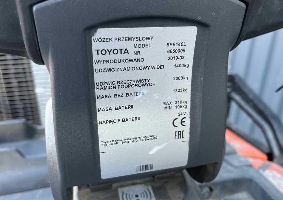 BT SPE140L - Stacker: picture 4 BT SPE140L - Stacker: picture 4