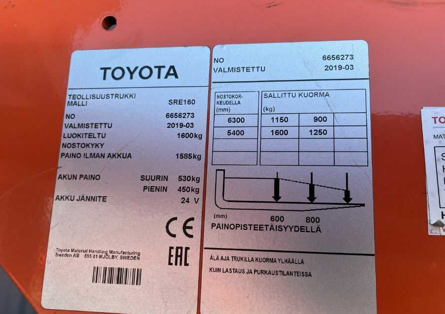 BT SRE160 - Stacker: picture 4 BT SRE160 - Stacker: picture 4