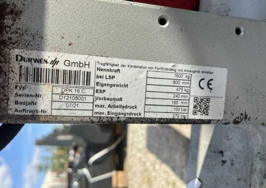 Durwen DPK16C - Forks: picture 5 Durwen DPK16C - Forks: picture 5