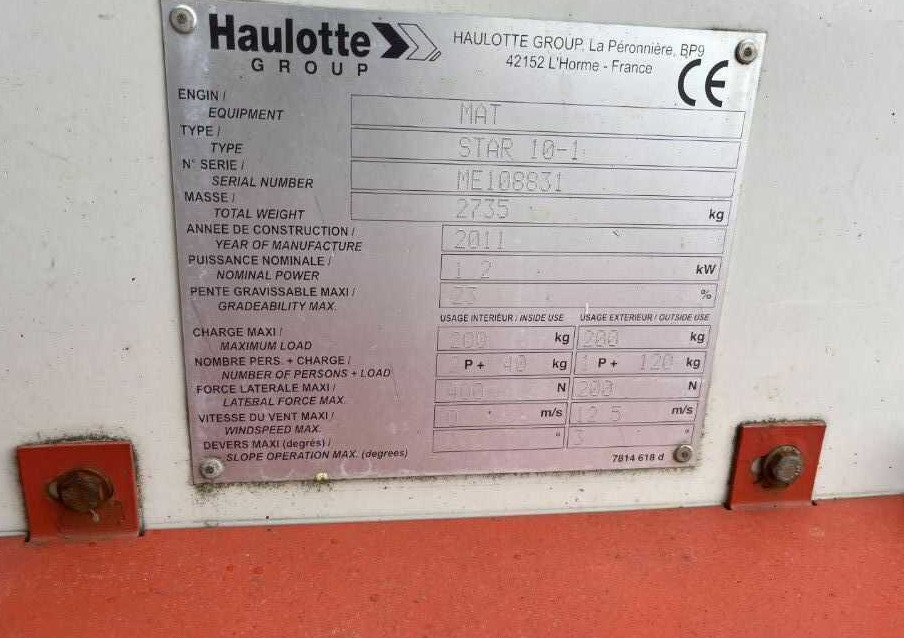 Haulotte STAR 10-1 - Vertical mast lift: picture 4 Haulotte STAR 10-1 - Vertical mast lift: picture 4