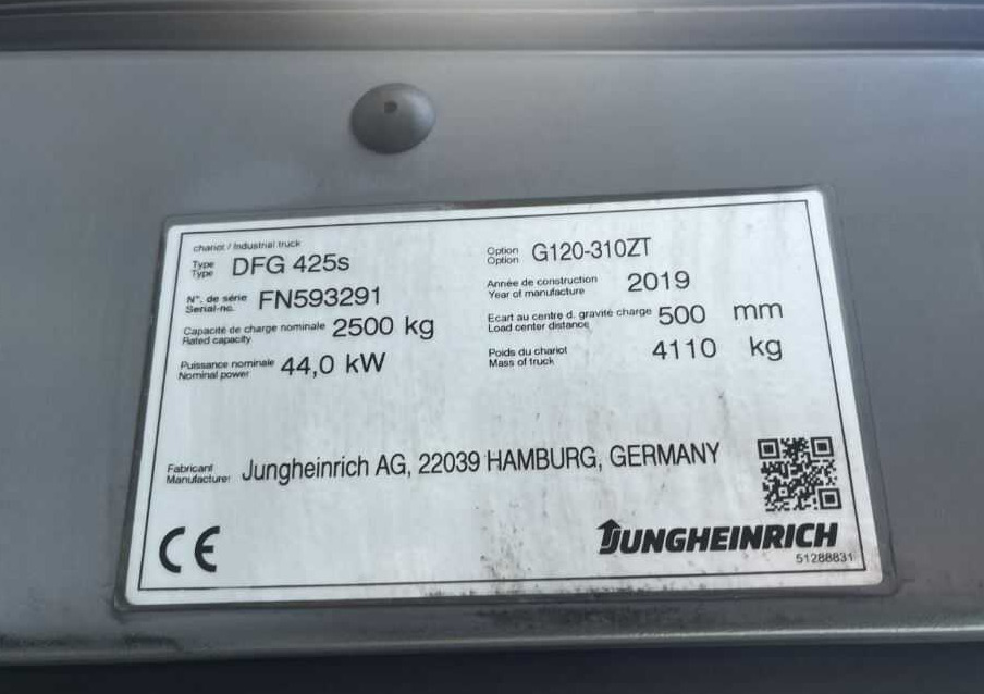 Jungheinrich DFG425s - Diesel forklift: picture 4 Jungheinrich DFG425s - Diesel forklift: picture 4