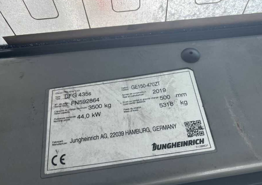 Jungheinrich DFG435s - Diesel forklift: picture 4 Jungheinrich DFG435s - Diesel forklift: picture 4