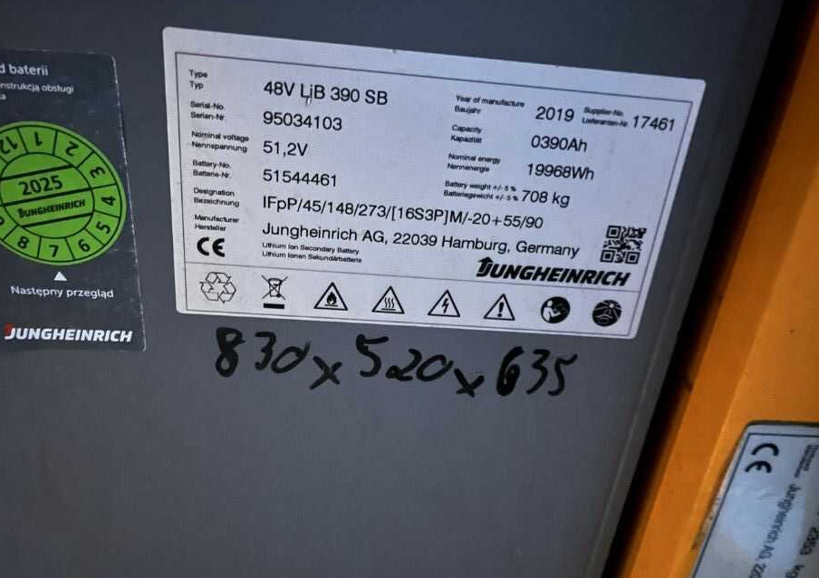 Jungheinrich EFG215 - Electric forklift: picture 5 Jungheinrich EFG215 - Electric forklift: picture 5