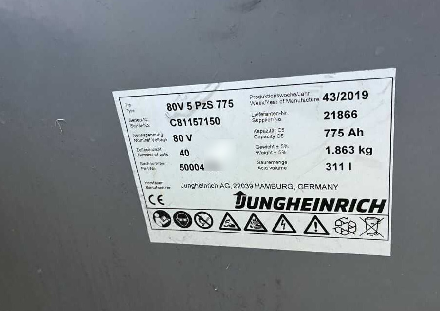 Jungheinrich EFG425 - Electric forklift: picture 5 Jungheinrich EFG425 - Electric forklift: picture 5