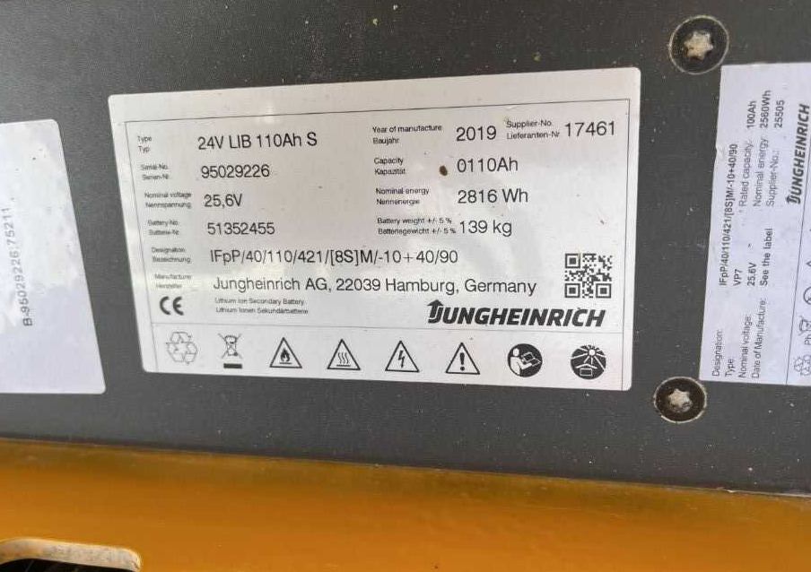 Pallet truck Jungheinrich EJEC20: picture 6