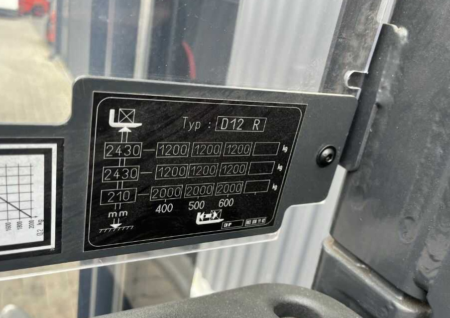 Linde D12R - Stacker: picture 5 Linde D12R - Stacker: picture 5