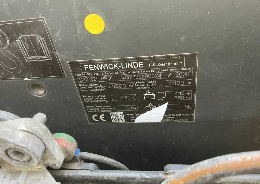 Linde D12SP - Stacker: picture 4 Linde D12SP - Stacker: picture 4