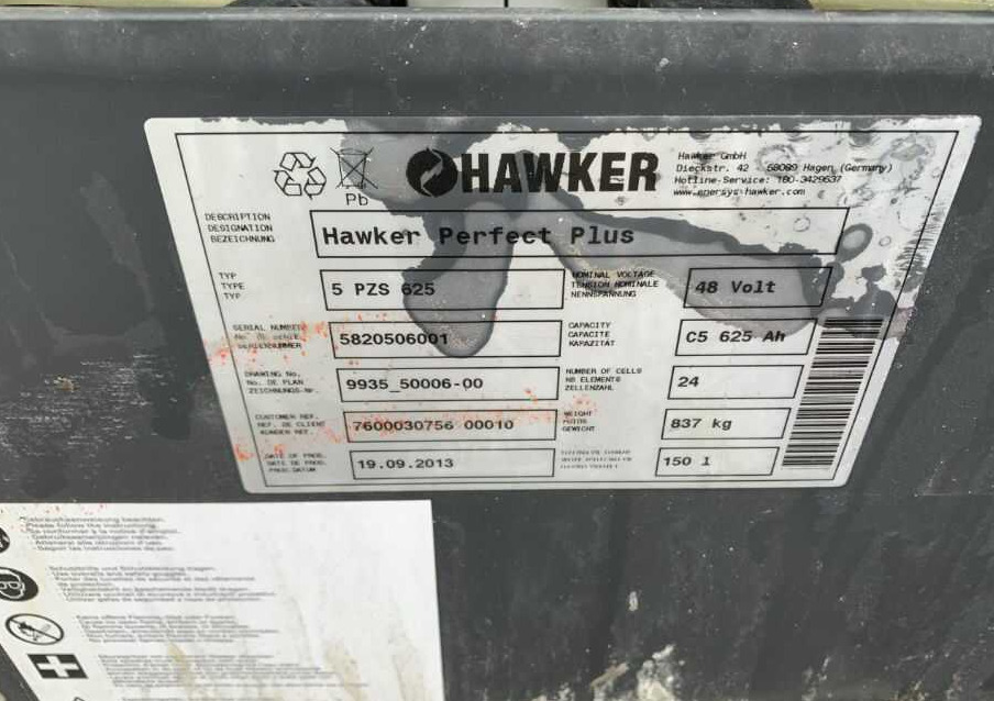 Electric forklift Linde E16-01: picture 8