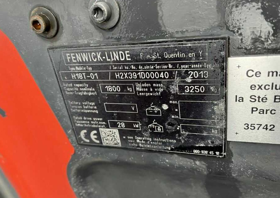 Linde H18T-01 - LPG forklift: picture 4 Linde H18T-01 - LPG forklift: picture 4