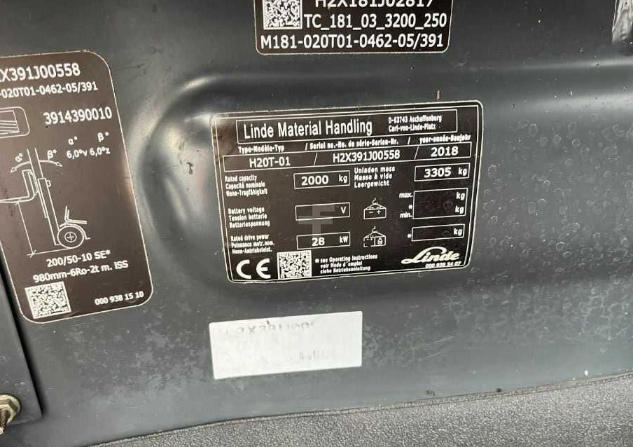 Linde H20T-01 - LPG forklift: picture 4 Linde H20T-01 - LPG forklift: picture 4
