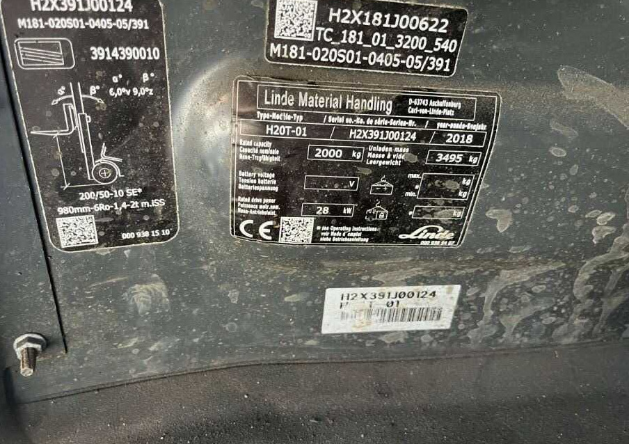 Linde H20T-01 - LPG forklift: picture 4 Linde H20T-01 - LPG forklift: picture 4