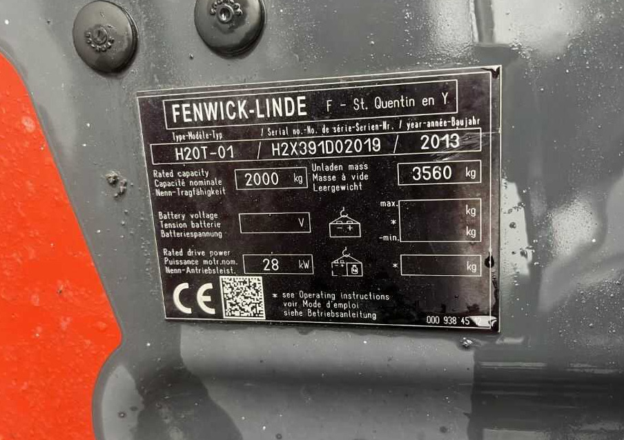 Linde H20T-01 - LPG forklift: picture 4 Linde H20T-01 - LPG forklift: picture 4