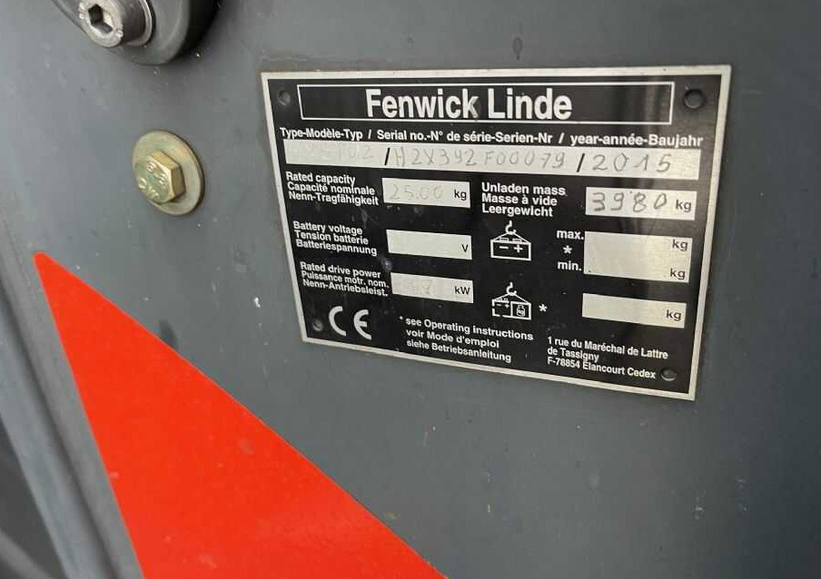 Linde H25T-01 - LPG forklift: picture 3 Linde H25T-01 - LPG forklift: picture 3