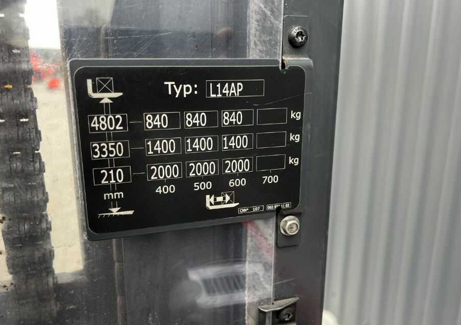 Linde L14AP - Stacker: picture 2 Linde L14AP - Stacker: picture 2