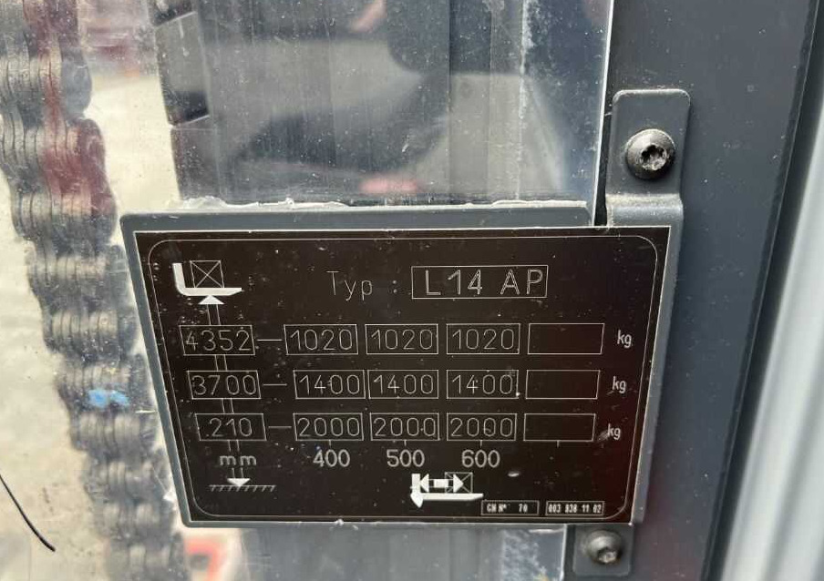 Linde L14AP - Stacker: picture 5 Linde L14AP - Stacker: picture 5